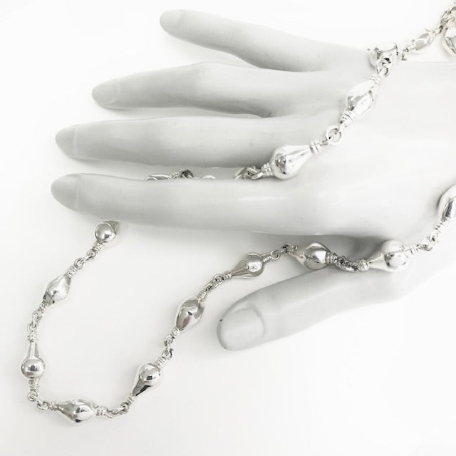 Small Wrapped Baroque Pearls  Necklaces and Bracelet