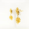 Satellite  Drop Earrings in Vermeil