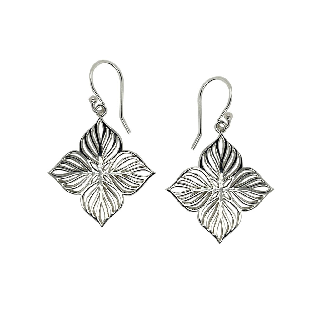 Small Dogwood Flower Earrings