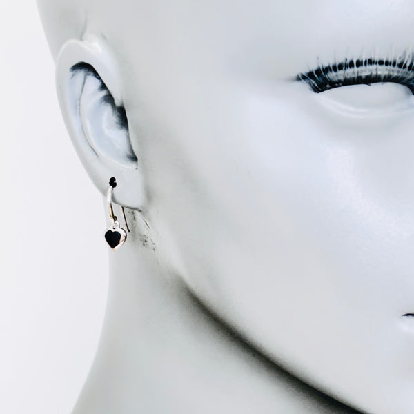 Heart Drop Earrings – Zina Beverly Hills