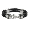 Stratus Bracelet with Leather