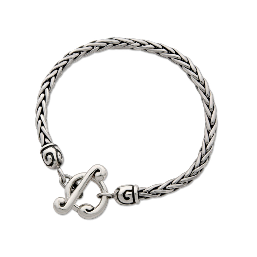 Swirl Ends Bracelet