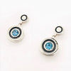 Gemstone SpiralZ Earrings with Gemstones