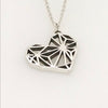 Web Heart Pendant