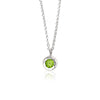 Ripples Pendant with Gemstone
