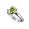 Ripples Round Gemstone Ring