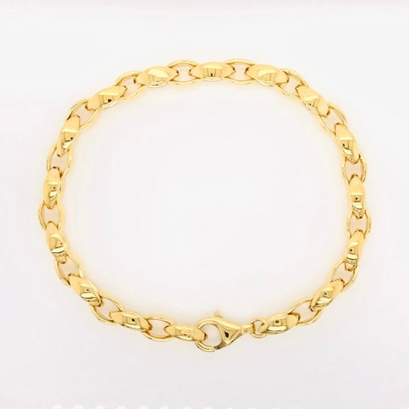 Silken Link Bracelet in Vermeil