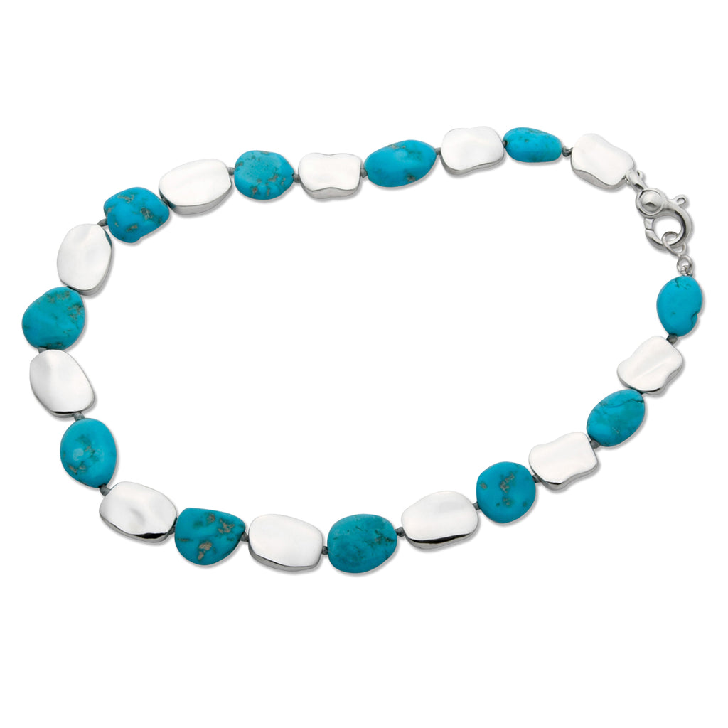 Turquoise Riverstone Necklace