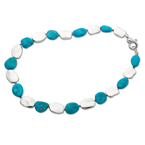 Turquoise Riverstone Necklace