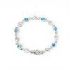 Mini Teardrop and Gemstone Bracelet