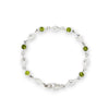Mini Teardrop and Gemstone Bracelet