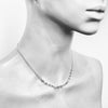 Linked Cube Necklace with Chain