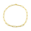 Paperclip Necklace in Vermeil