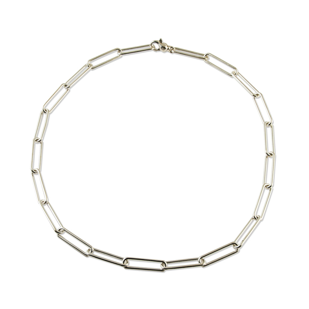 Paperclip Link Necklace