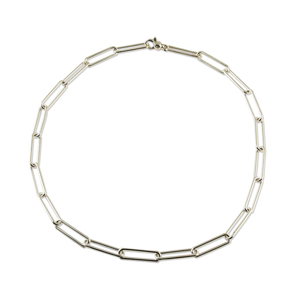 Paperclip Link Necklace