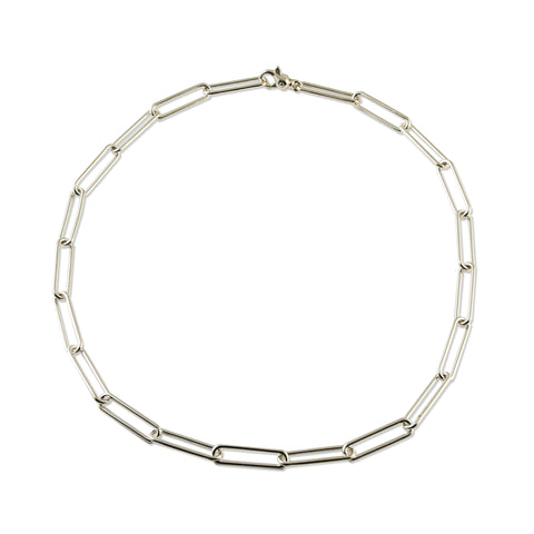 Paperclip Link Necklace