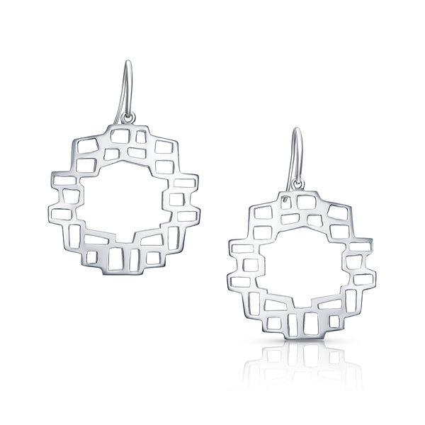 Open Round Ventana Earrings