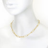 Paperclip Necklace in Vermeil