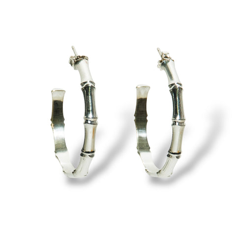 Large Bamboo Hoops
