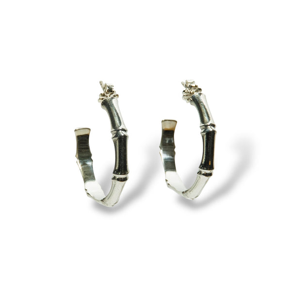 Small Bamboo Hoops