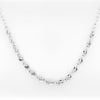 Linked Cube Necklace with Chain