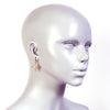 Satellite Earrings in 14K with diamonds