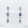 Teardrops with Gemstone Earrings