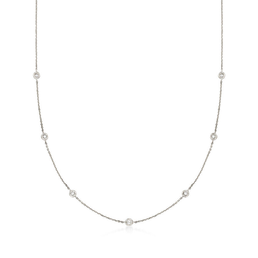 14k 'Diamonds by the Yard' Necklace