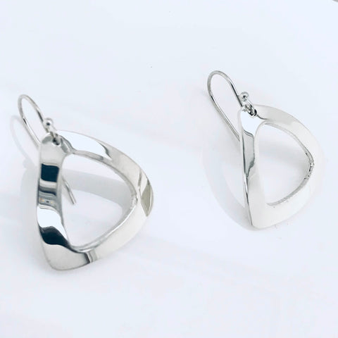 Bold Triangle Drop Earrings