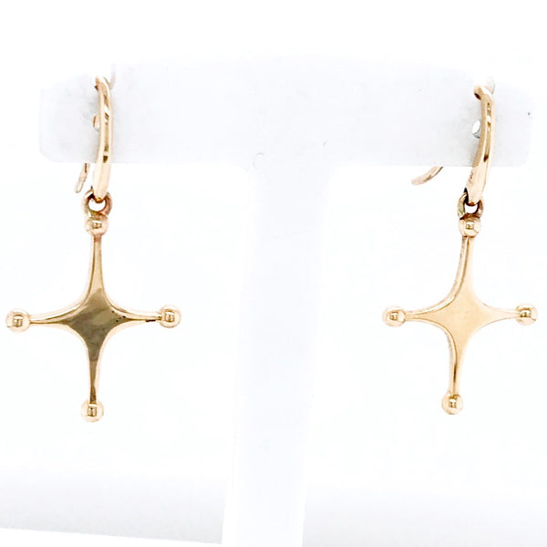 Satellite Drop Earring in Gold