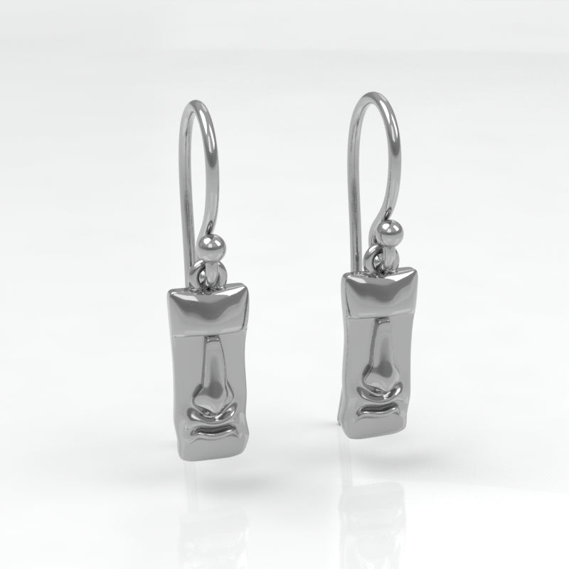 Mini Moai Earrings