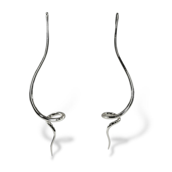 Freeform Corkscrew Earrings