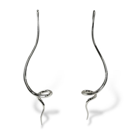 Freeform Corkscrew Earrings