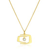 Modern Pendant with Diamond