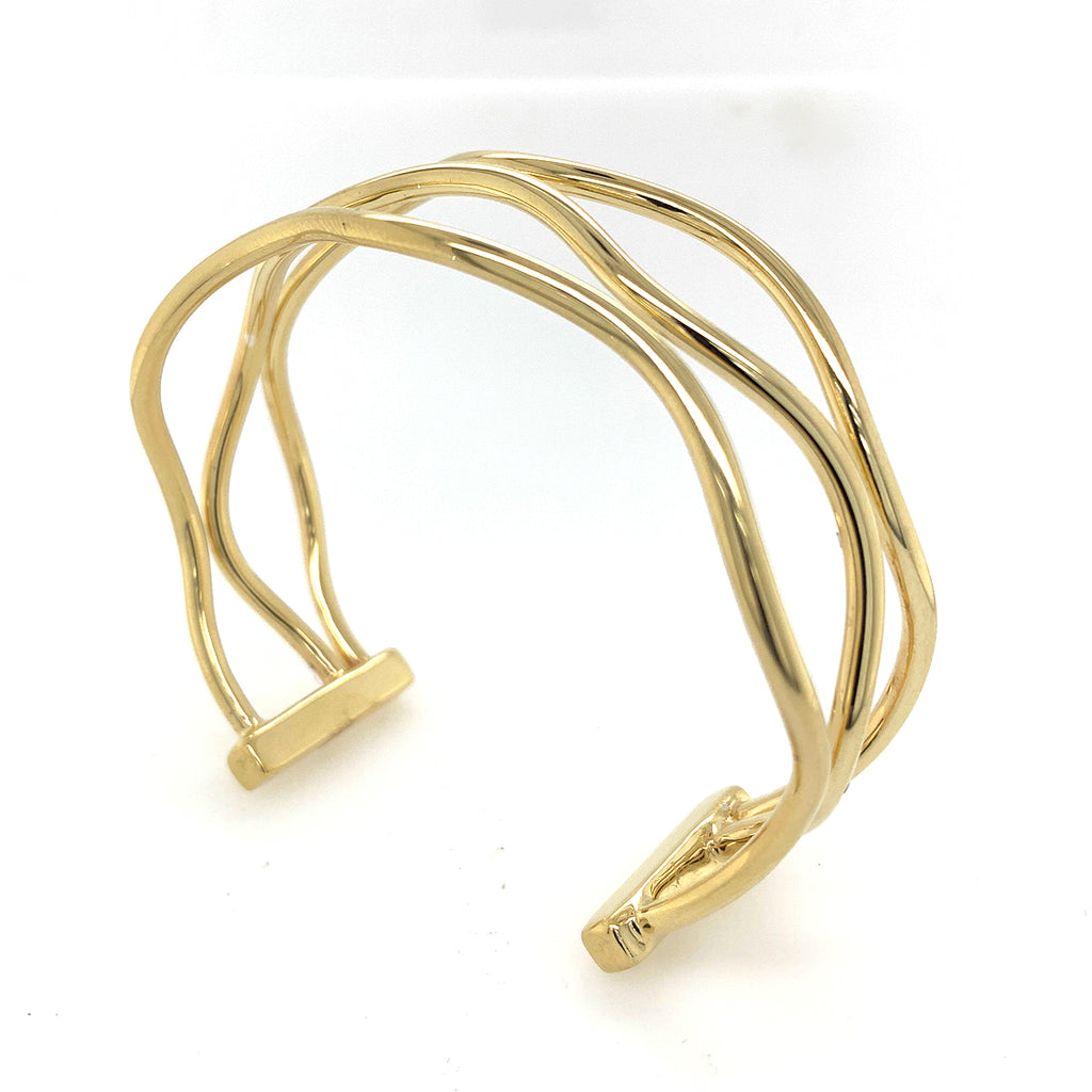 Vermeil Wired Cuff