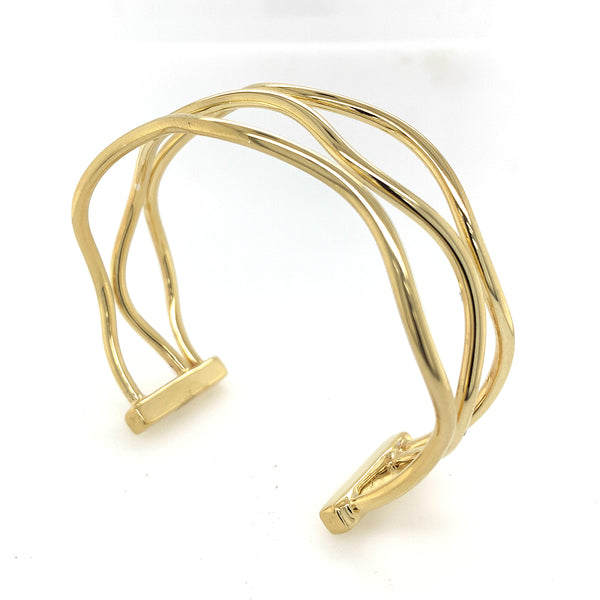 Vermeil Wired Cuff