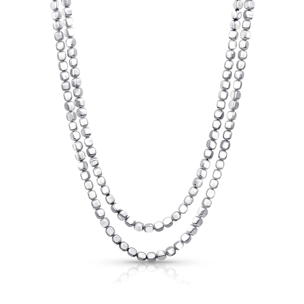 Silver Ice Double Chain