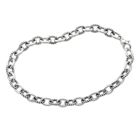 Twisted Combo Link Necklace