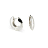 Knife Edge Snap Hoop Earrings