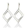 Double Marquis Drop Wire Earring