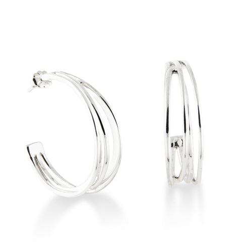 Large Wired Hoops