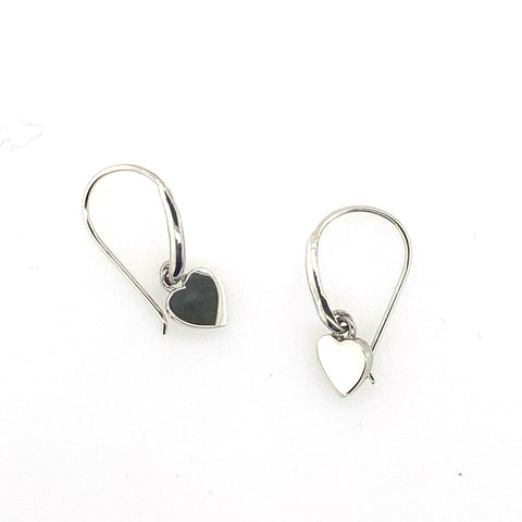 Heart Drop Earrings