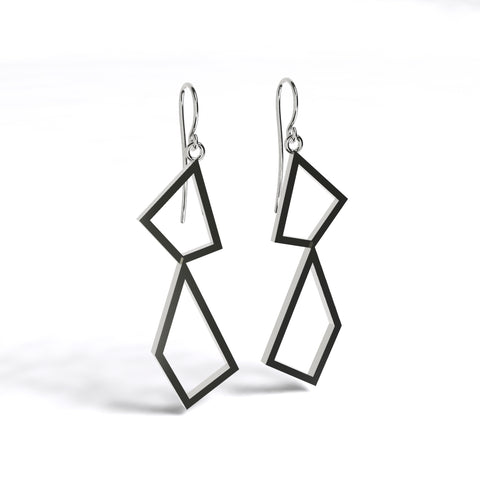 Prism Open Drop Earring