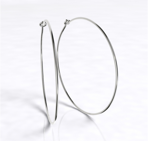 Large Thin Hoop