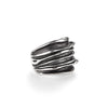 Wide Waves Ring