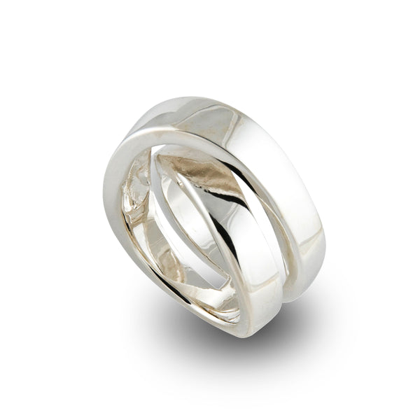 Zina Classic Crossover Ring