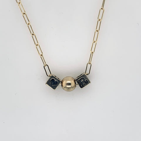 Baby Block Necklace